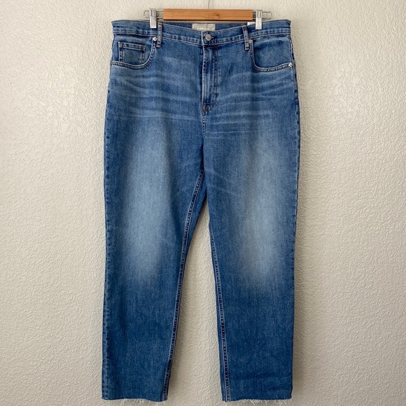 EVERLANE NWOT Cheeky Jean Straight Crop Size 33 - Picture 2 of 15